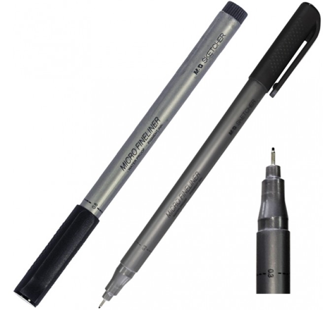 Ручка капиллярная (линер), 0.3 мм, SKETCHER MICRO FINELINER ACPN0340