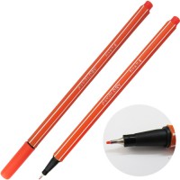 Ручка капиллярная (линер), 0.4 мм, коралловая, SkyGlory SG854