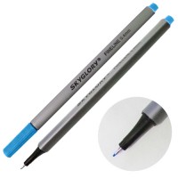 Ручка капиллярная (линер), 0.4 мм, светло-синяя, SkyGlory SG860