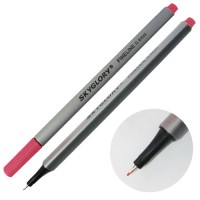 Ручка капиллярная (линер), 0.4 мм, вишневая, SkyGlory SG860