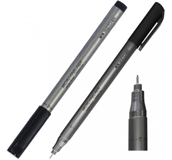 Ручка капиллярная (линер) 0.1 мм, SKETCHER MICRO FINELINER ACPN0338