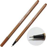 Ручка капиллярная (линер), 0.4 мм, коричневая, SkyGlory SG854