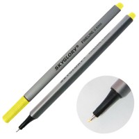 Ручка капиллярная (линер), 0.4 мм, желто-коричневая, SkyGlory SG860