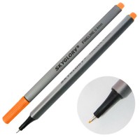 Ручка капиллярная (линер), 0.4 мм, оранжевая, SkyGlory SG860