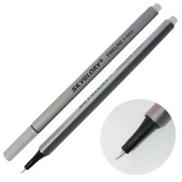 Ручка капиллярная (линер), 0.4 мм, светло-серая, SkyGlory SG860