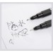Ручка капиллярная 0.3 мм, NORA! NY-859-0.3