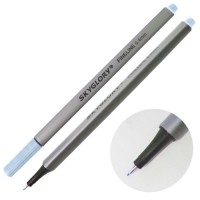 Ручка капиллярная (линер), 0.4 мм, небесная, SkyGlory SG860