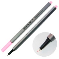 Ручка капиллярная (линер), 0.4 мм, розовая, SkyGlory SG860