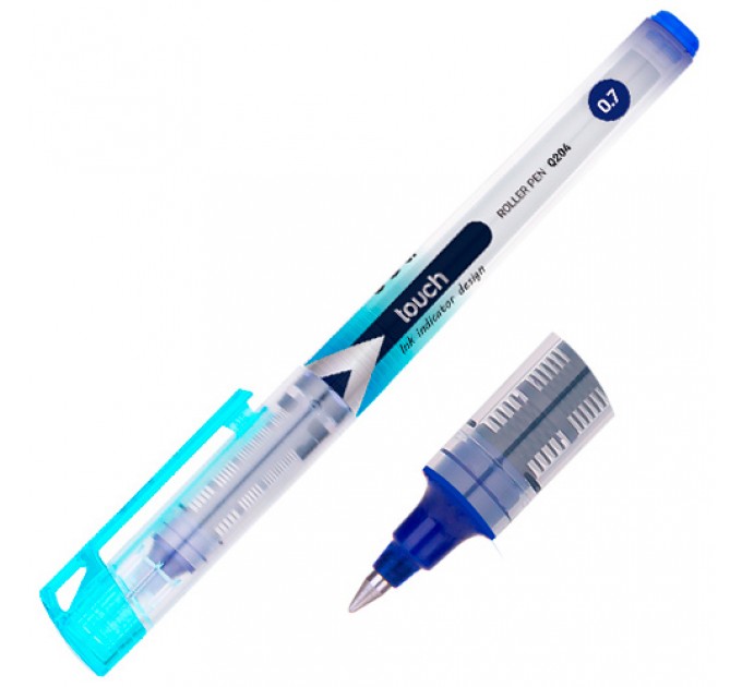 Ручка роллер, синяя, 0.7 мм, Touch Q20430
