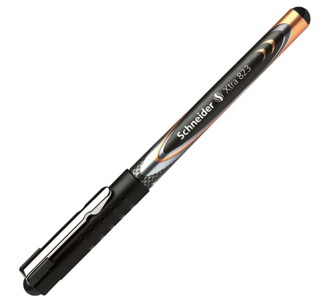 Ручка-роллер, черная, 0.5 мм, Xtra 823 8231