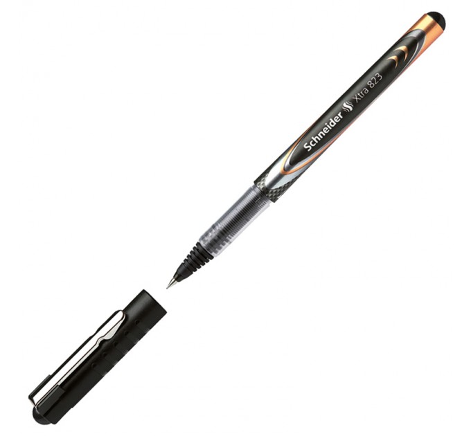 Ручка-роллер, черная, 0.5 мм, Xtra 823 8231