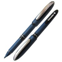 Ручка роллер, черная, 0.6 мм, One Business 183001