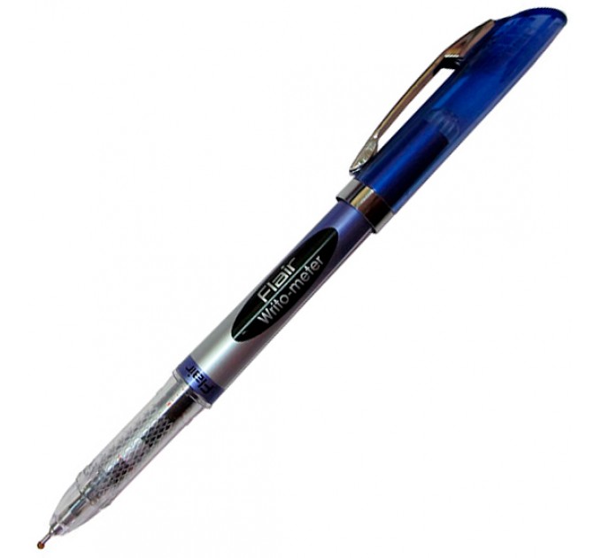 Ручка шариковая, черный стержень, 0.6 мм, WRITO-METER 743