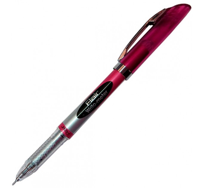 Ручка шариковая, черный стержень, 0.6 мм, WRITO-METER 743
