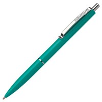 Ручка шариковая автоматическая, синий стержень, К15, зеленый корпус 930854