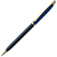 Ручка шариковая автоматическая, синий стрежень, CARISHMA 1010чернfl