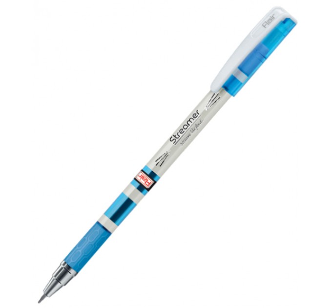 Ручка шариковая, синий стержень, STRЕAMER 1360