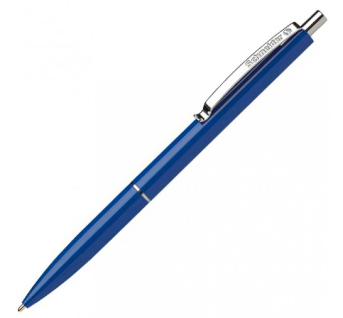 Ручка шариковая автоматическая, синий стержень, К15, синий корпус 930853