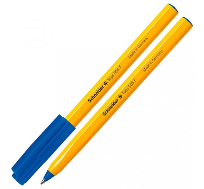 Ручка шариковая, синий стержень, 0.5 мм, Tops 505 F 150503