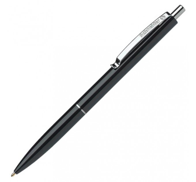 Ручка шариковая автоматическая, синий стержень, К15, черный корпус 930862