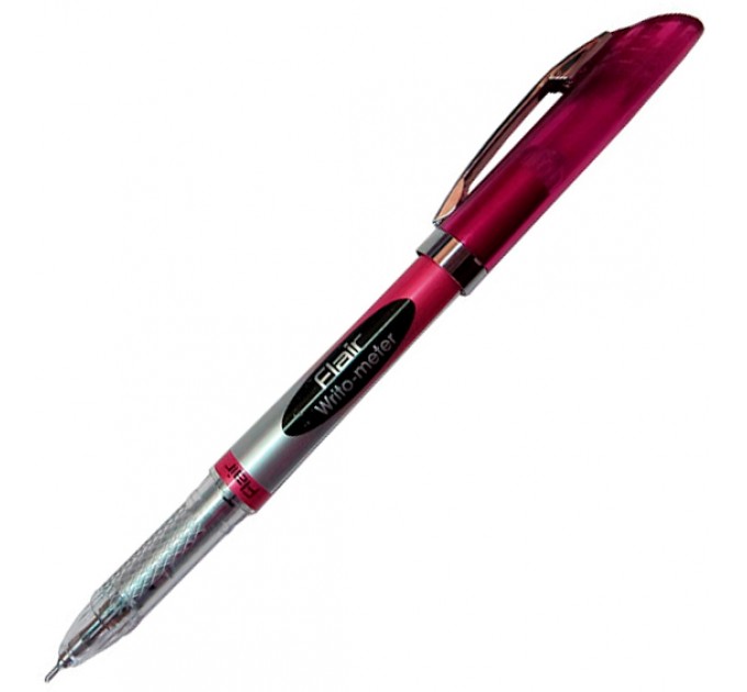 Ручка шариковая, синий стержень, 0.6 мм, WRITO-METER 743