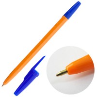 Ручка шариковая, синий стержень HR51-BU