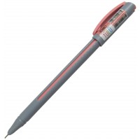 Ручка шариковая, красный стержень, YOLO 1389