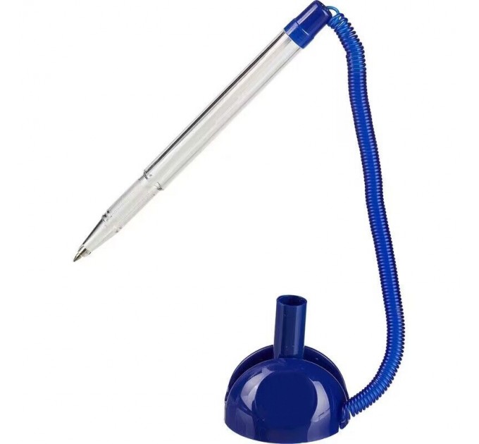Ручка шариковая настольная, синий стержень AP8863-BL