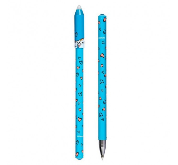 Ручка гелевая синяя, Пиши-Стирай, «SO MANY CATS» AKPB1479