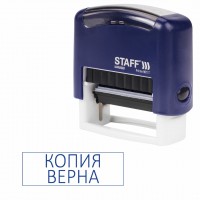 Штамп «КОПИЯ ВЕРНА», 38х14 мм, «Printer 9011T» 237420