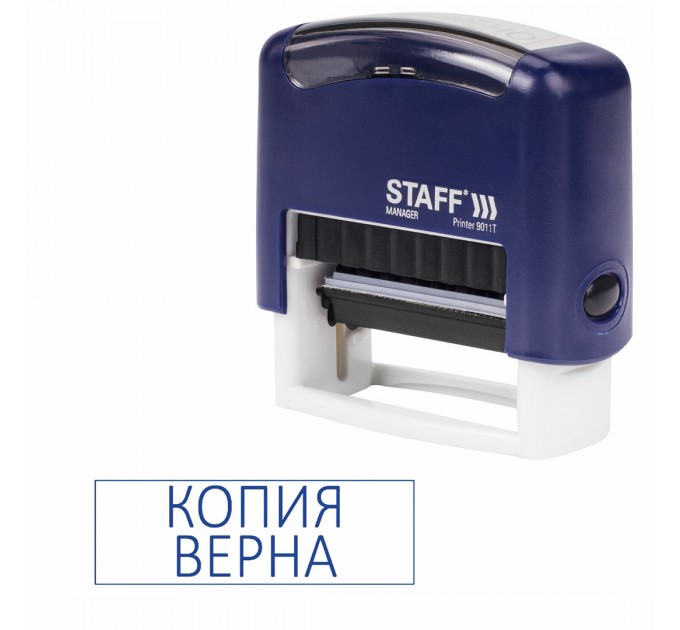 Штамп «КОПИЯ ВЕРНА», 38х14 мм, «Printer 9011T» 237420