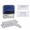 Самонаборный штамп 6-8 строк, 2 кассы, «COLOP» Printer 50C SET- F с