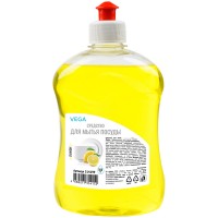 Средство для мытья посуды Vega, «Лимон», 500 мл 314199