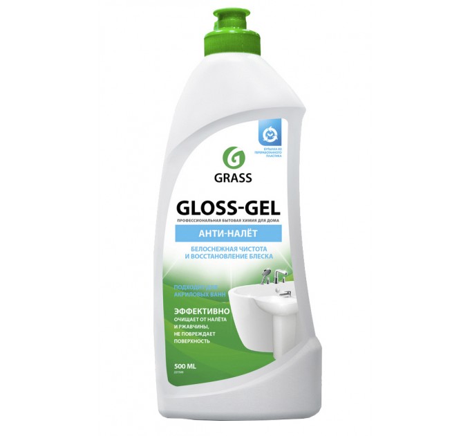 Средство чистящее для ванной комнаты Gloss Gel, 500 мл 221500
