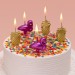 Набор свечей для торта «Ананасы и фламинго», 5 шт BCD-21_02