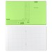 Тетрадь A5, 48 л., клетка, с пластиковой обложкой, Классика «CoverPrо Neon», зеленый 56390