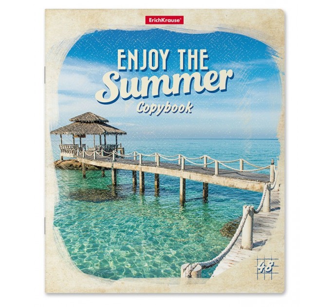 Тетрадь A5, 48 л., клетка, «Enjoy The Summer» 49624