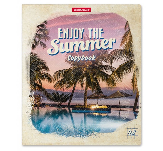 Тетрадь A5, 48 л., клетка, «Enjoy The Summer» 49624