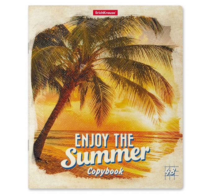 Тетрадь A5, 48 л., клетка, «Enjoy The Summer» 49624