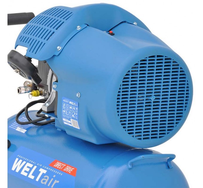 Воздушный компрессор WELT AR50VT (до 440 л/мин, 8 атм, 50 л, 230 В, 2.2 кВт)