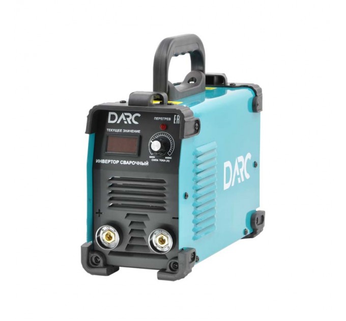 Инвертор сварочный DARC ММА-215 (160-260 В, LED диспл., 210А, 1,6-3,2 мм, электрост. от 6,0 кВт)